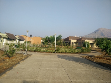 Outdoor spaces at Chinmaya Vibhooti